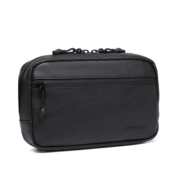 Navy Club Handbag Pria Fultron - Clutch Bag - Waistbag Pria - Pouch Tas Selempang - Tas Tangan Pria