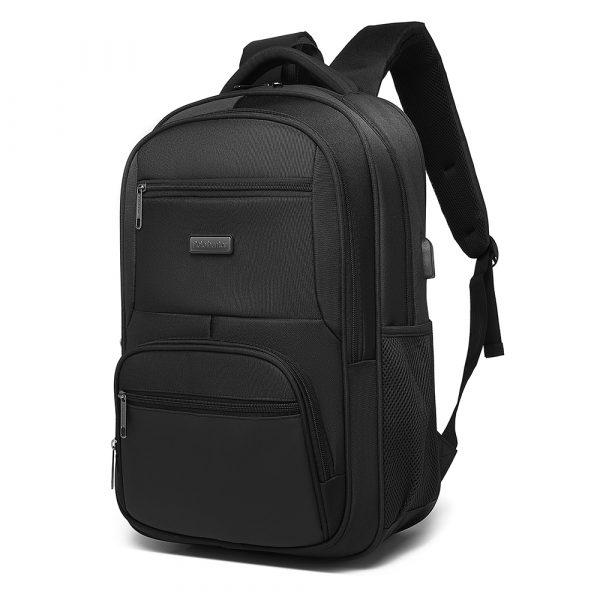 Polo Hunter Tas Ransel Laptop FFG - Backpack Daypack USB Port Tas Pria Wanita Free Bag Cover